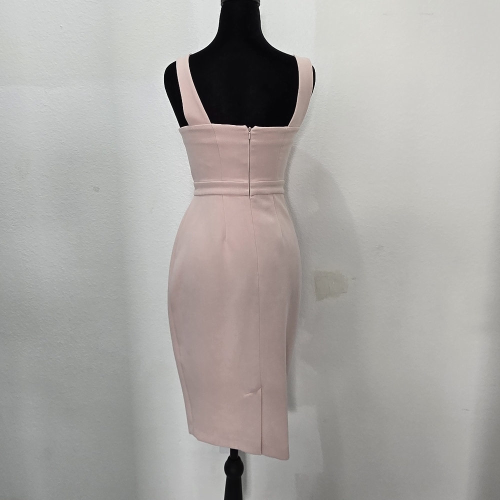 River Island Pink Cut Out Backless Midi Dress - Picture 4 of 12